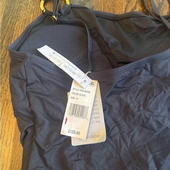 NWT BLEU ROD BEATTIE RING ME UP Asymmetrical One-piece Swimsuit - Picture 7 of 7